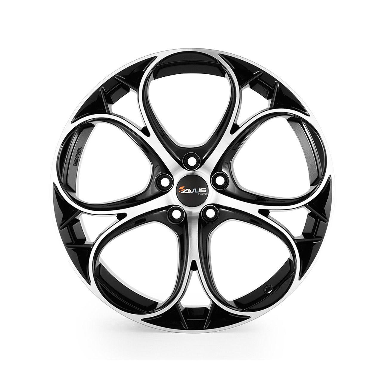 AVUS RACING AC-520 black polished 8.5Jx20 5x110 ET31