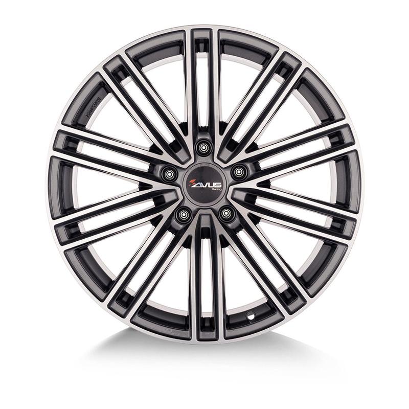 AVUS RACING AC-M08 anthracite polished 11.5Jx21 5x130 ET61