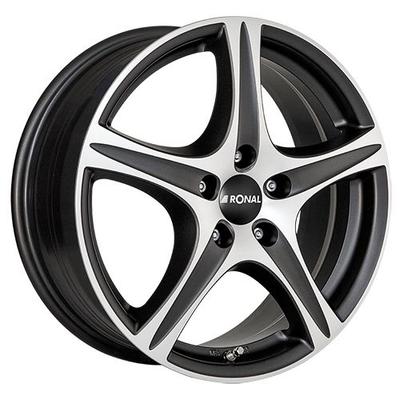 RONAL RONAL R56 mattschwarz-frontkopiert 7.0Jx17 5x100 ET37