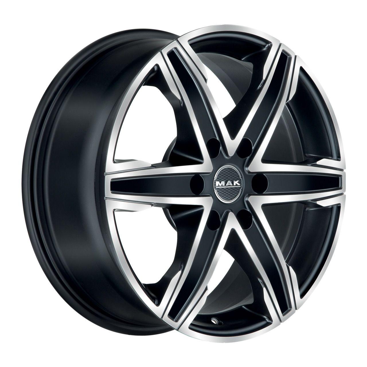 MAK KING 6 ice black 6.5Jx16 6x139.7 ET20