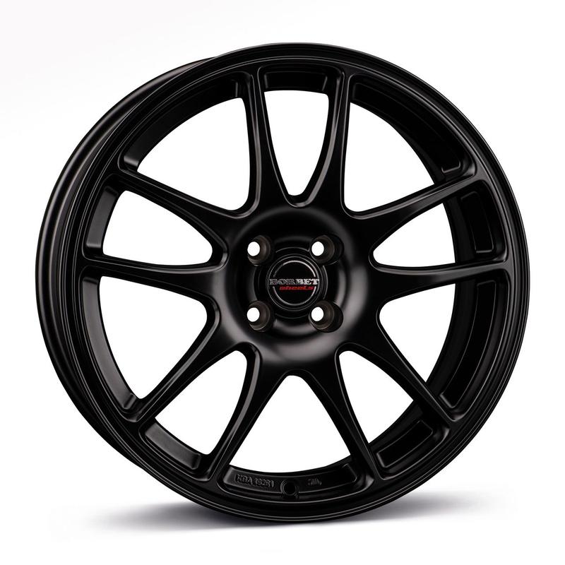 BORBET DESIGN RS black matt 7.5Jx18 4x100 ET35