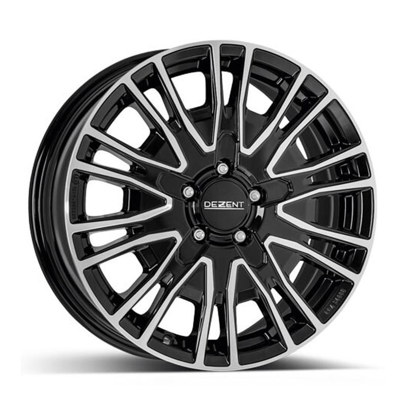 DEZENT DEZENT KE DARK black polished 7.0Jx17 5x118 ET63