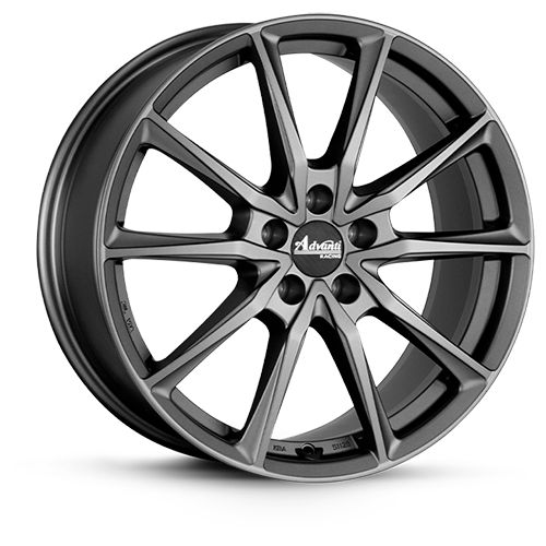 OXXO WHEELS CENTURIO DARK matt gunmetal 8.0Jx18 5x108 ET45