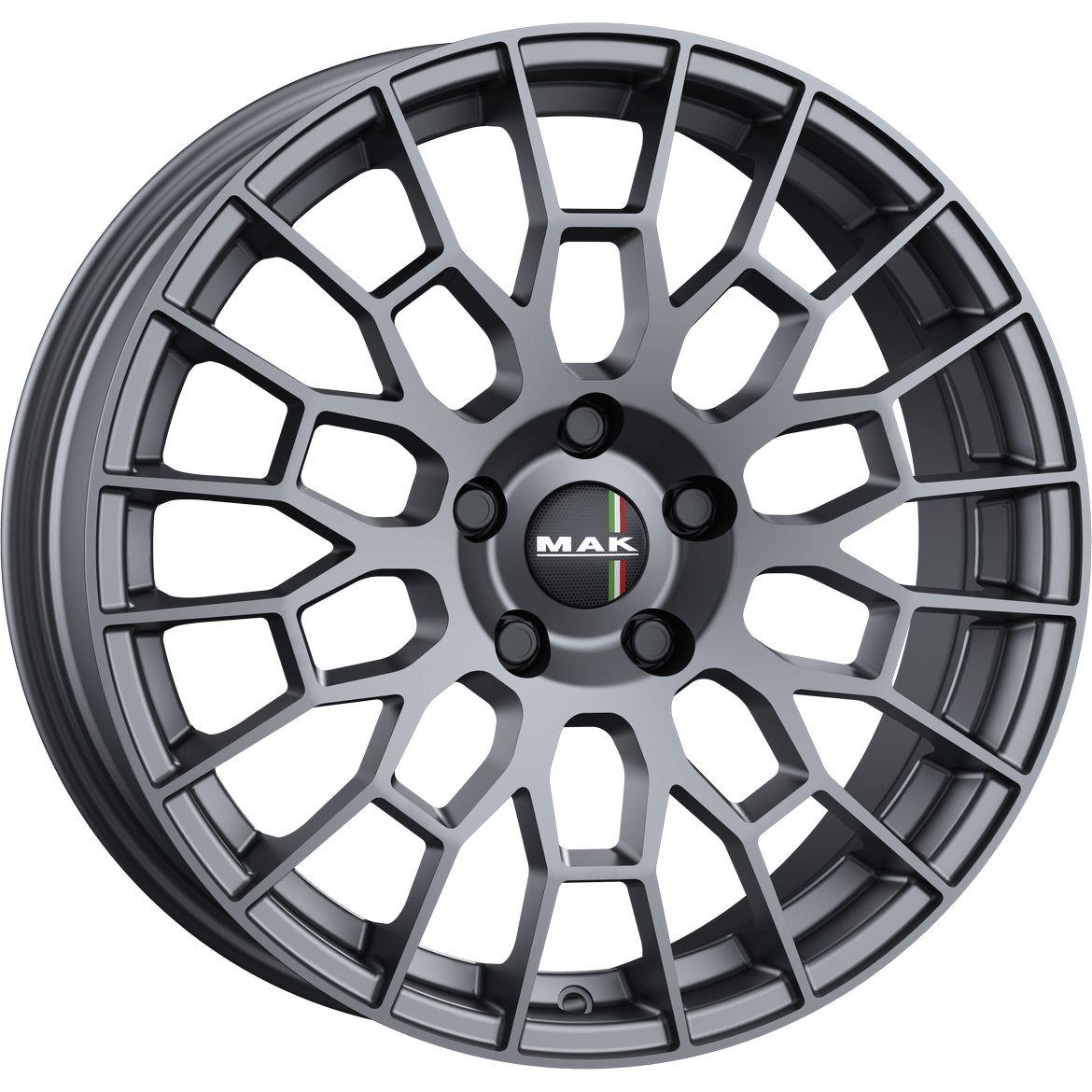 MAK APX gloss gun metallic 7.5Jx18 4x100 ET40