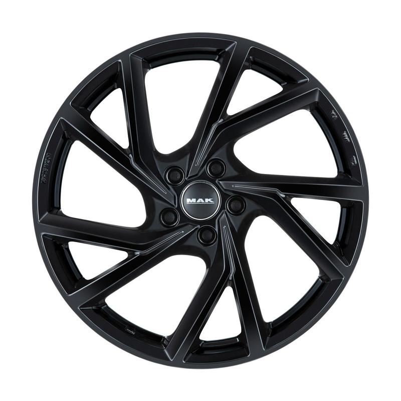 MAK KASSEL gloss black 8.0Jx19 5x110 ET33