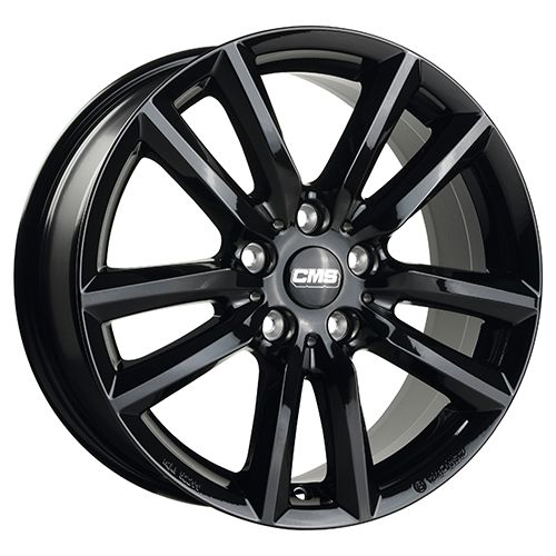 CMS C27-CBG complete black gloss 6.5Jx16 5x112 ET48