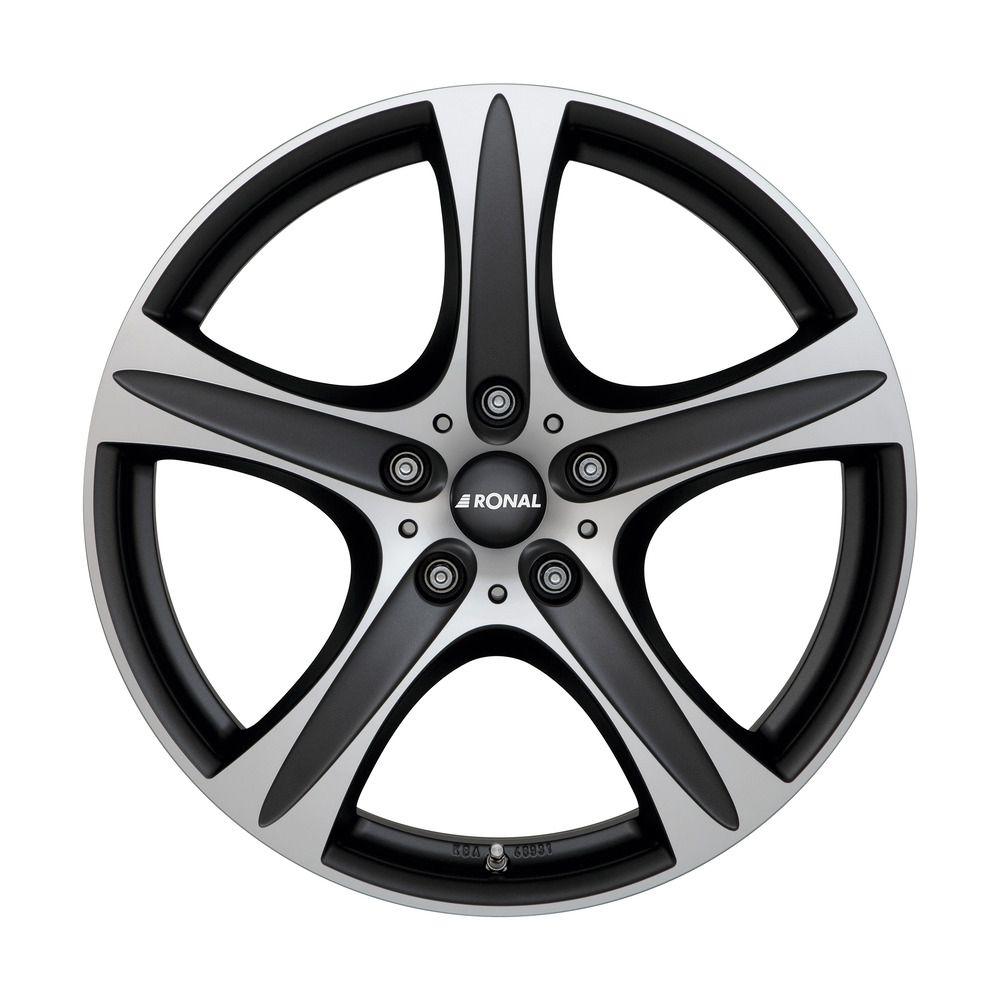 RONAL RONAL R55 SUV mattschwarz-frontkopiert 7.5Jx17 5x112 ET55