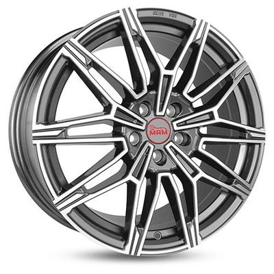 MAM WHEELS MAM B3 palladium front polished 8.5Jx19 5x112 ET45