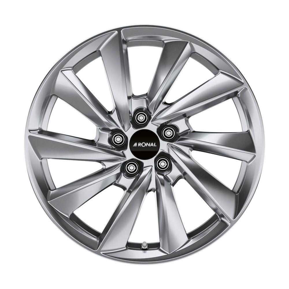 RONAL RONAL R70-BLUE platinum silver 7.5Jx18 5x112 ET45