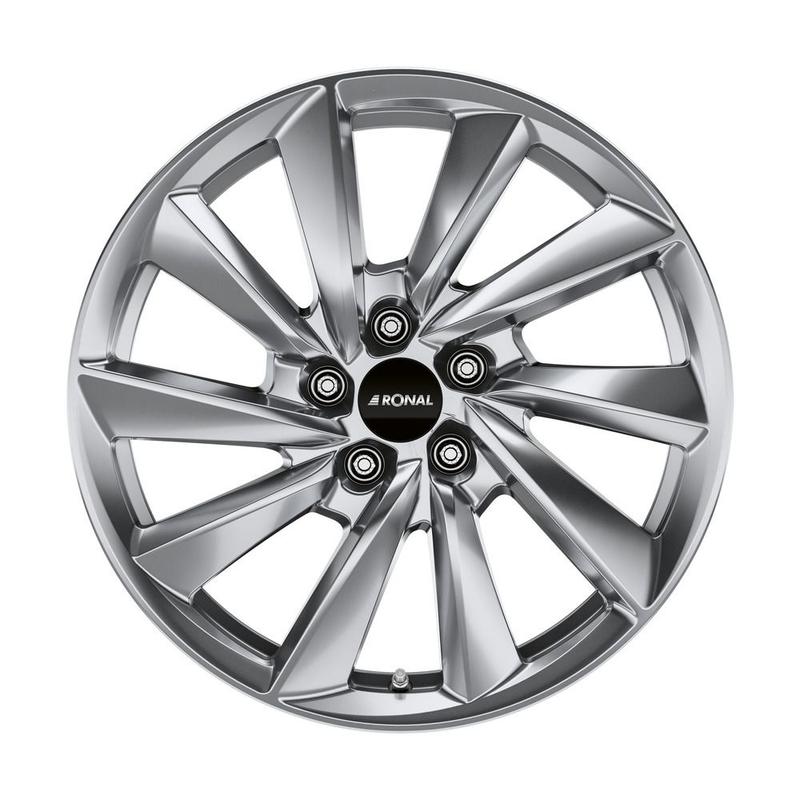 RONAL RONAL R70-BLUE platinum silver 7.5Jx18 5x112 ET25