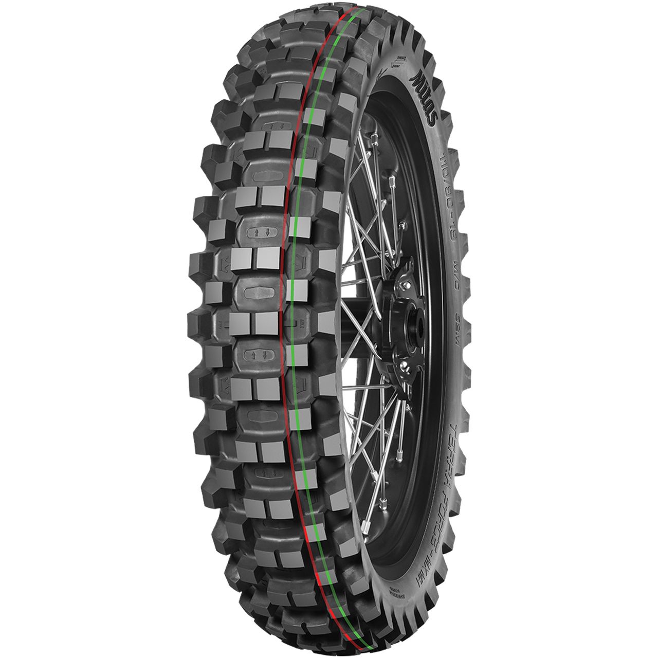 MITAS 100/100 - 18 TT 59M TERRA FORCE-MX MH (RED)