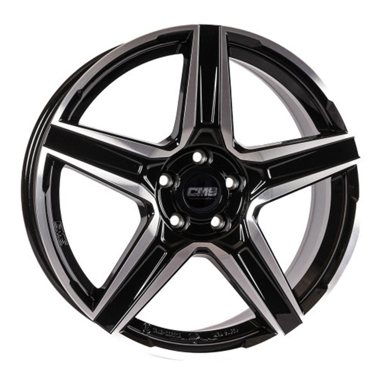 CMS C34-DB ECE diamond black 7.0Jx17 5x108 ET50