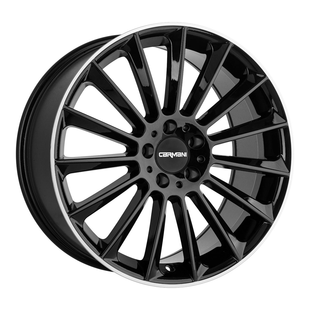 CARMANI CA 17 FRITZ black lip polish 8.5Jx20 5x112 ET48