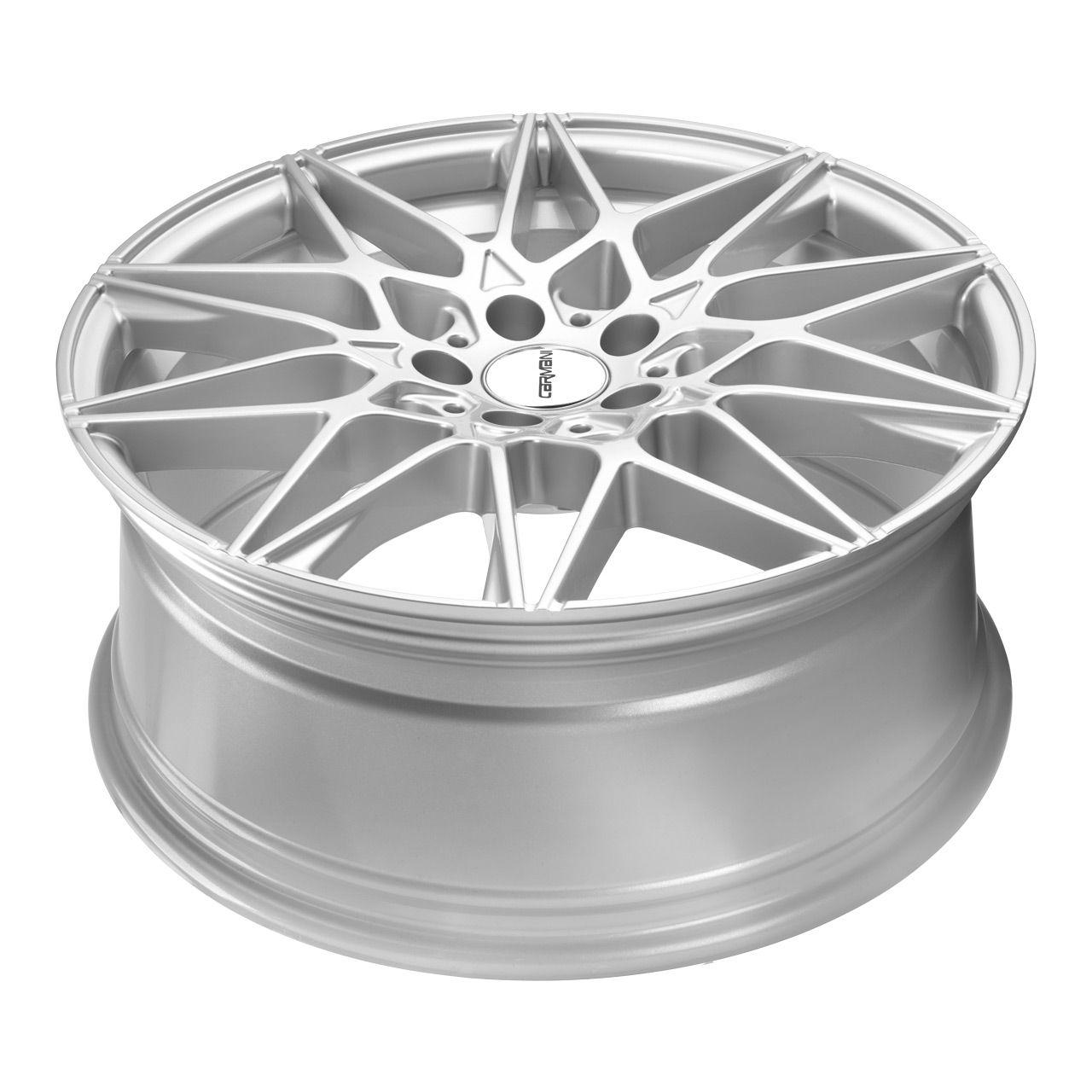 CARMANI 18 KNUT white silver 8.0Jx19 5x112 ET45