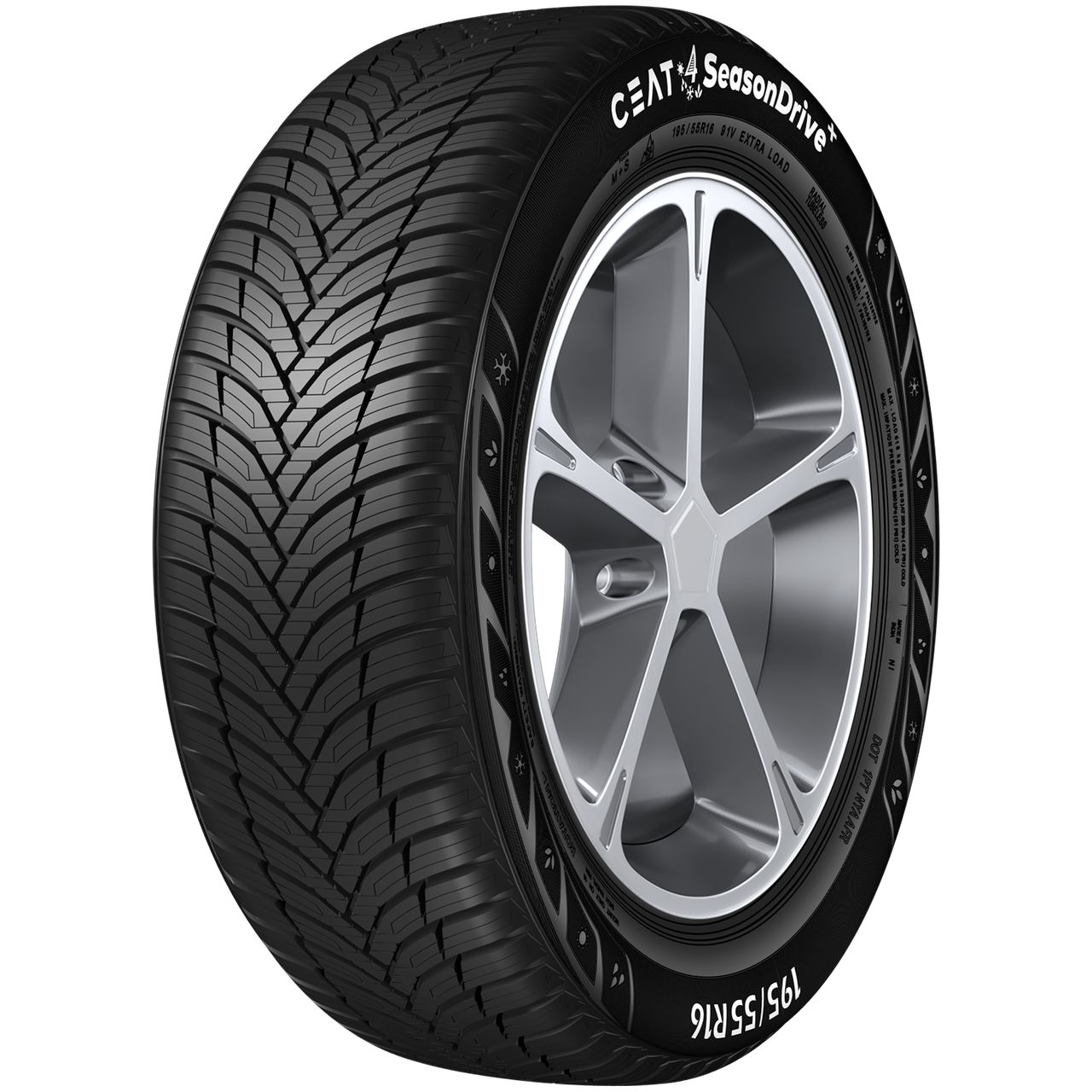 CEAT 4 SEASONDRIVE+ 215/55R16 97V XL BSW
