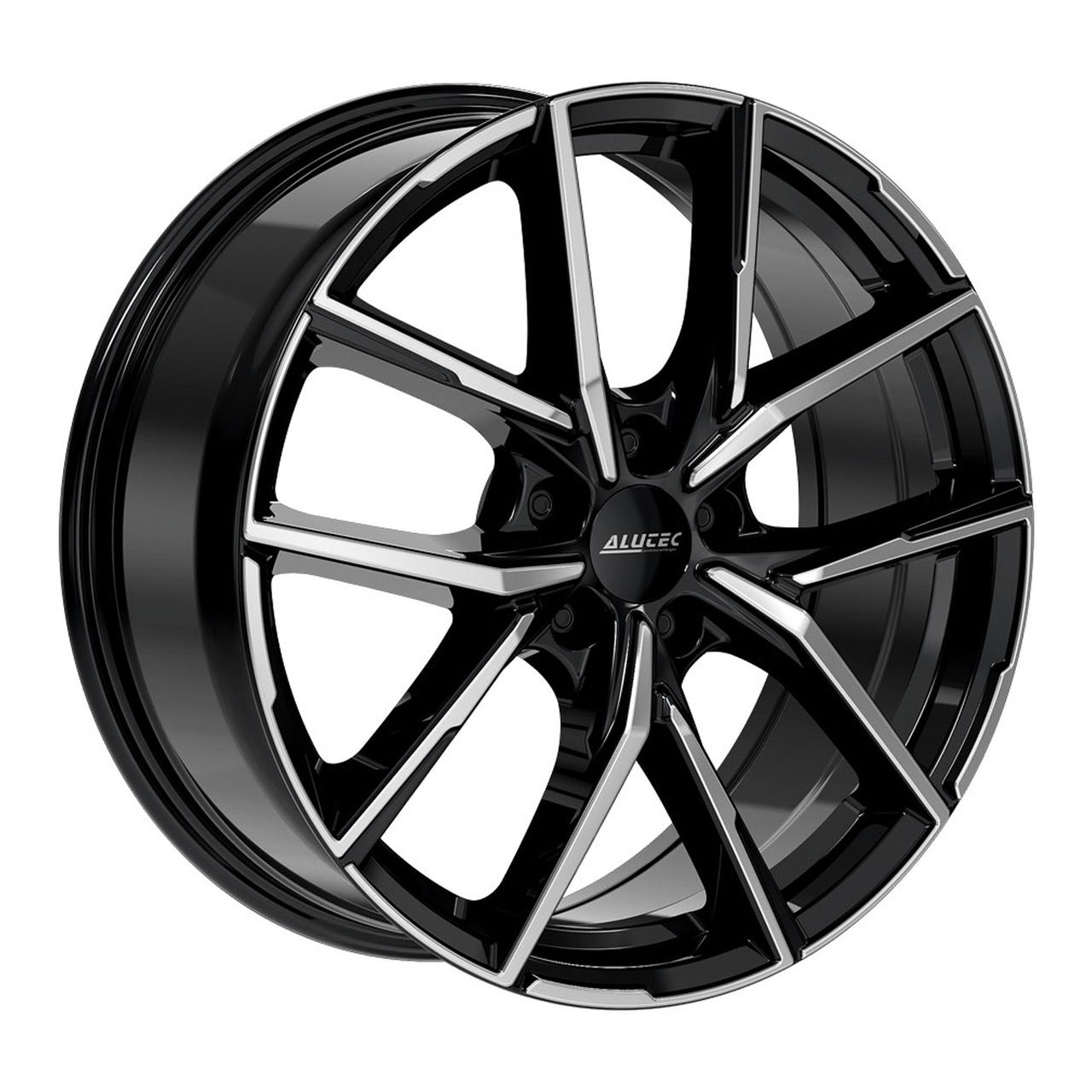 ALUTEC AVELENO X diamantschwarz frontpoliert 8.0Jx18 5x120 ET56