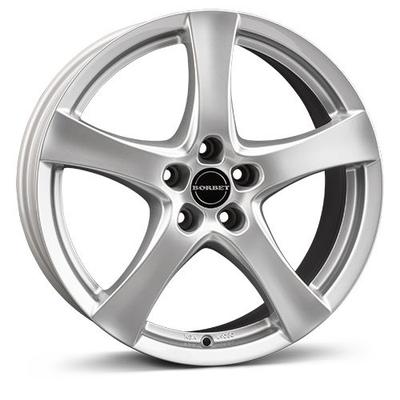 BORBET DESIGN F brillantsilber 6.0Jx15 4x100 ET35