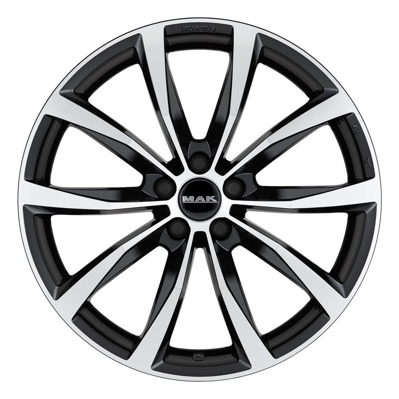 MAK WOLF black mirror 7.0Jx17 5x100 ET38