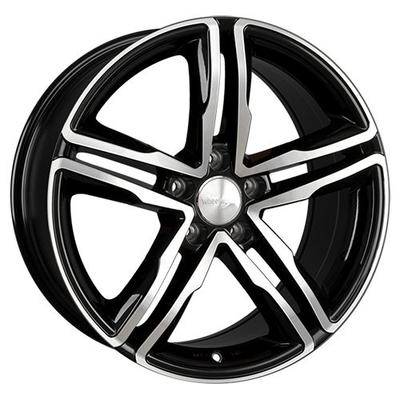 WHEELWORLD-2DRV WH11 schwarz hochglanzpoliert 8.5Jx19 5x112 ET35