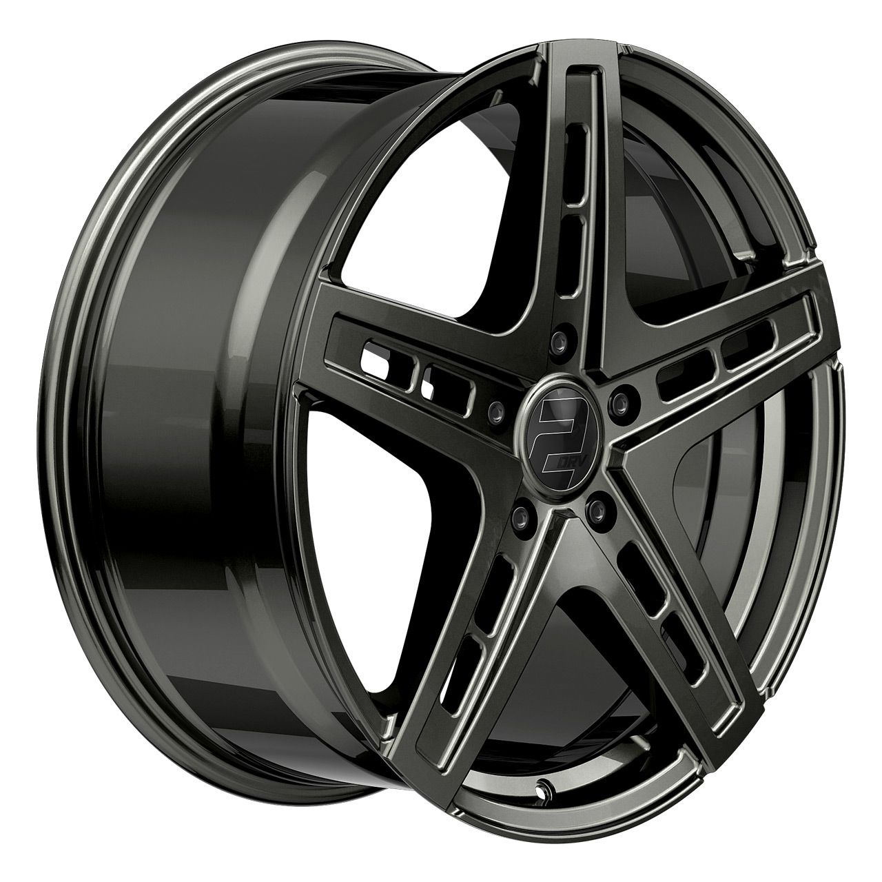 WHEELWORLD-2DRV WH38 dark gunmetal full painted 9.5Jx22 5x112 ET35