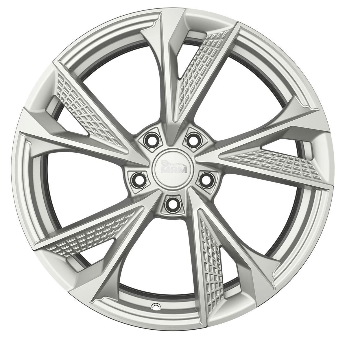 MAM WHEELS MAM RS6 silver painted 7.5Jx17 5x100 ET35