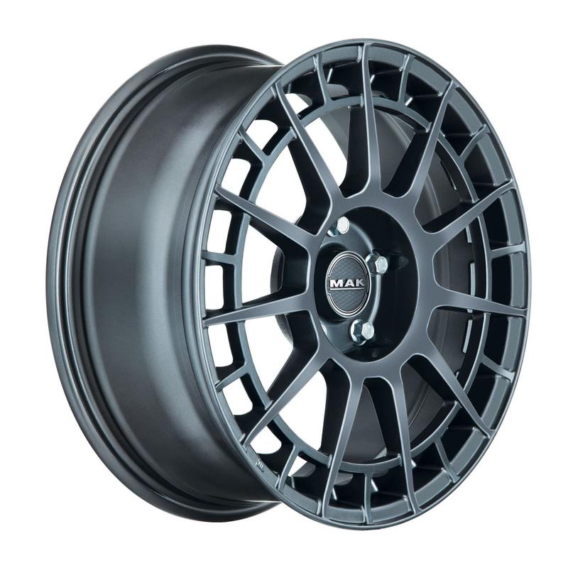 MAK NTT gloss gun metallic 7.0Jx17 4x108 ET42