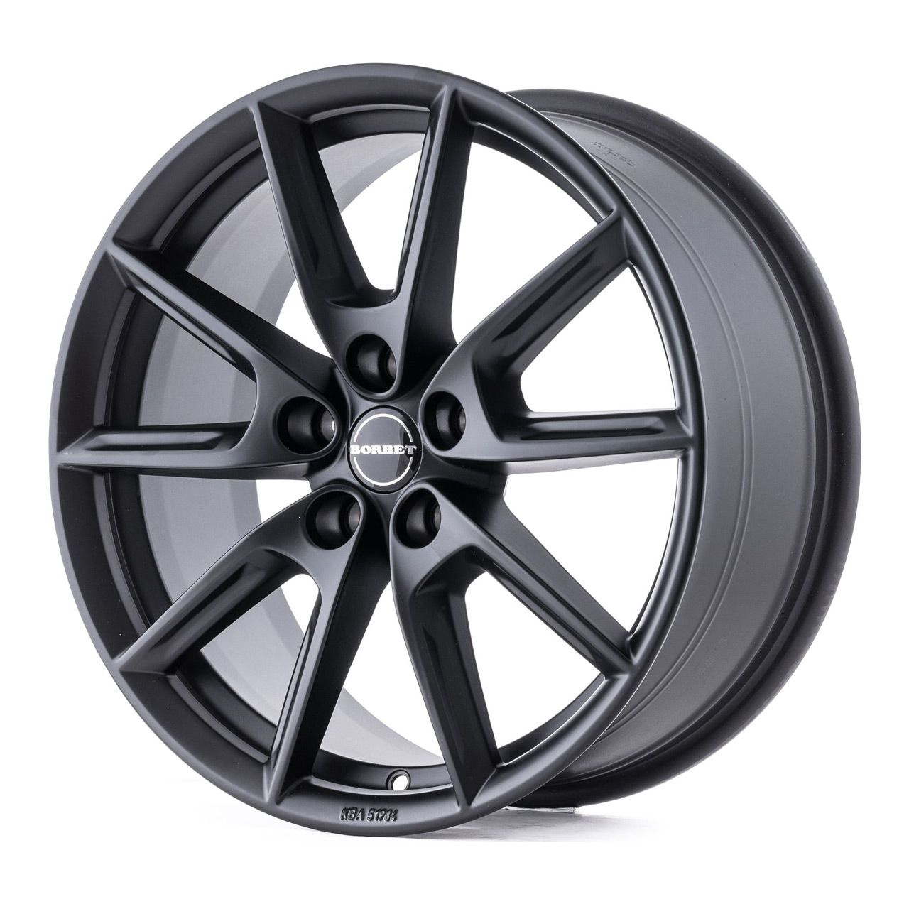BORBET DESIGN LX schwarzmatt 8.0Jx18 5x112 ET40