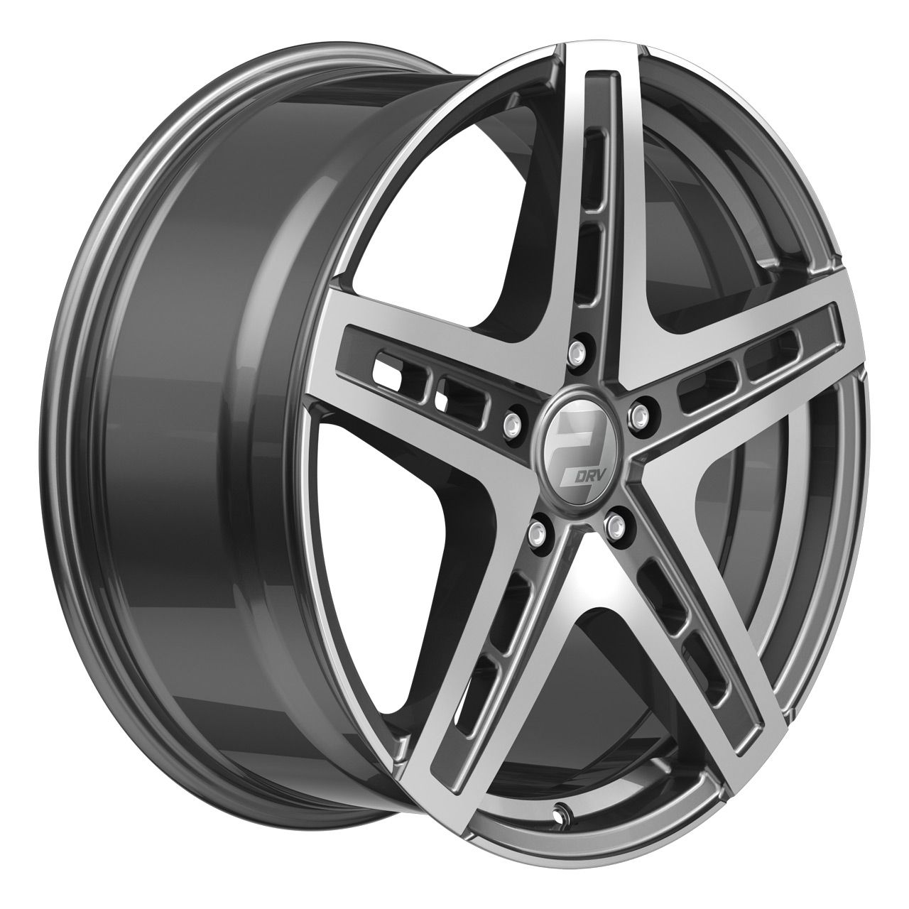 WHEELWORLD-2DRV WH38 daytona grey full machined 9.5Jx22 5x112 ET58