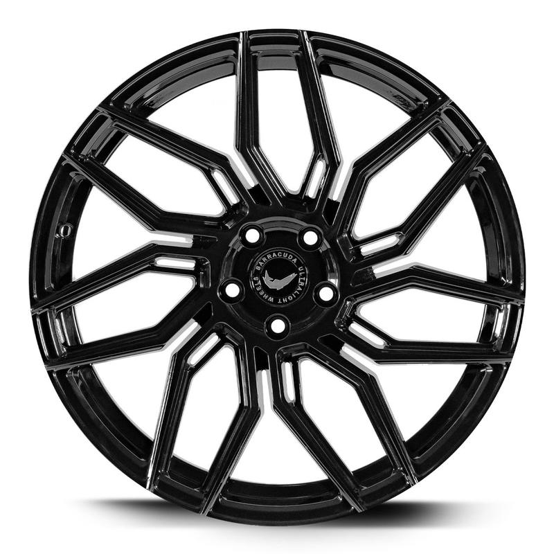 BARRACUDA DRAGOON Higloss-Black 8.5Jx19 5x108 ET40