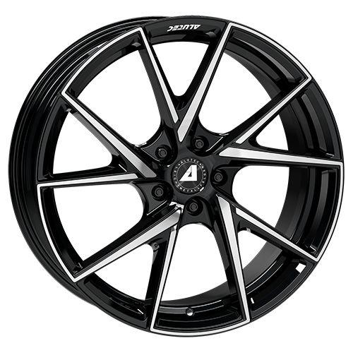 ALUTEC ADX.01 5-LOCH diamantschwarz frontpoliert 8.5Jx20 5x114.3 ET50
