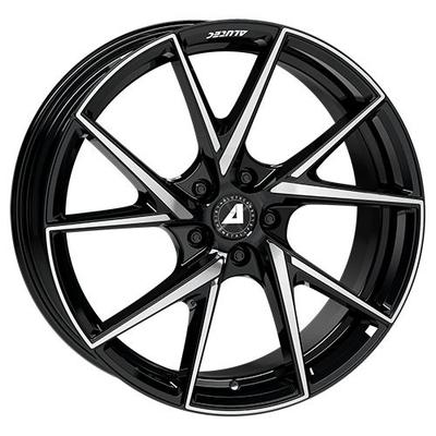 ALUTEC ADX.01 5-LOCH diamantschwarz frontpoliert 7.5Jx18 5x100 ET46