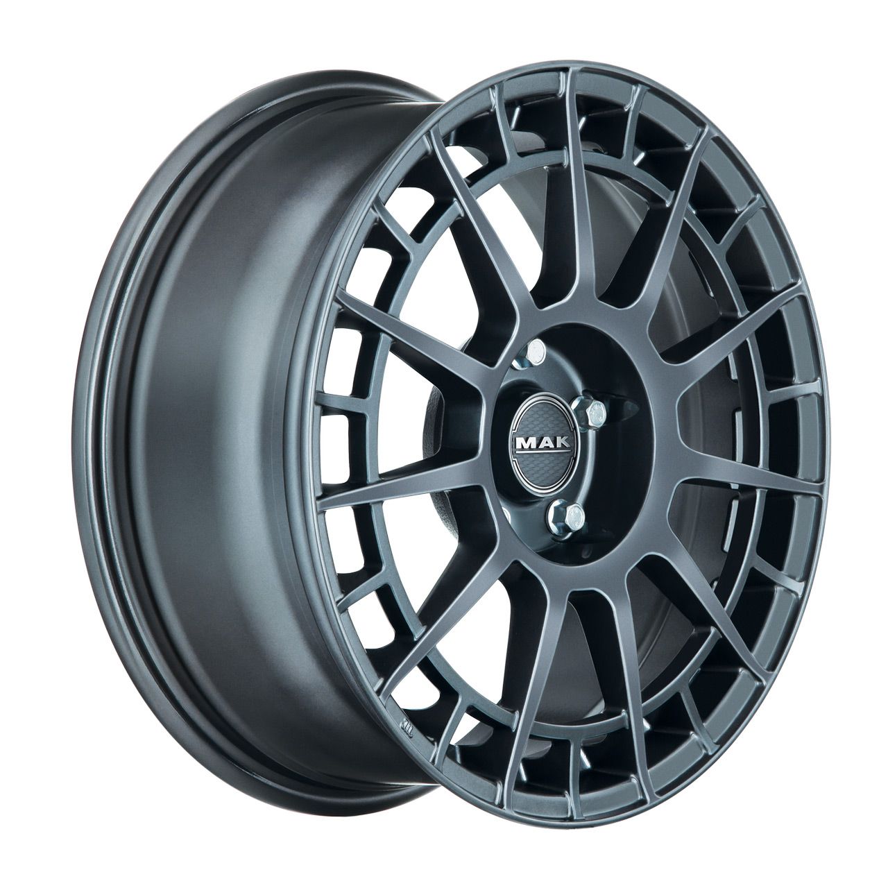MAK NTT gloss gun metallic 7.5Jx18 4x98 ET33