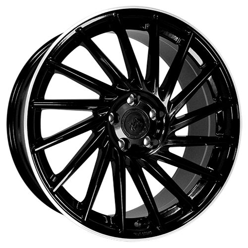 KESKIN WHEELS KT17 HURRICANE black lip polish 8.5Jx19 5x112 ET45