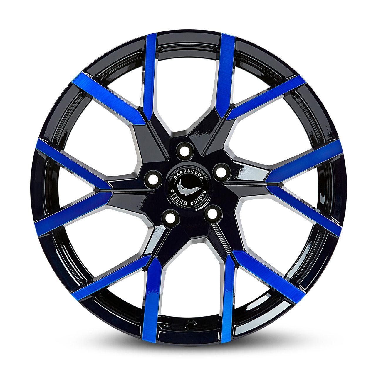 BARRACUDA TZUNAMEE EVO black gloss flashblue 9.0Jx20 5x112 ET35