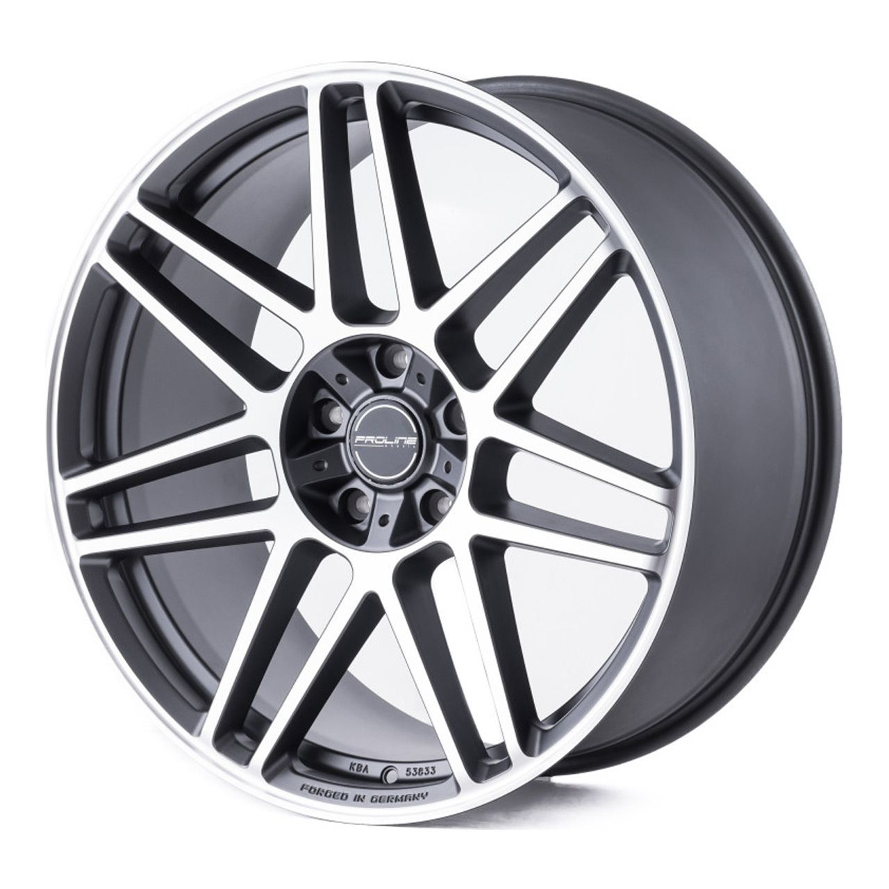 PROLINE PFG FORGED matt grey polished 10.0Jx22 5x130 ET35