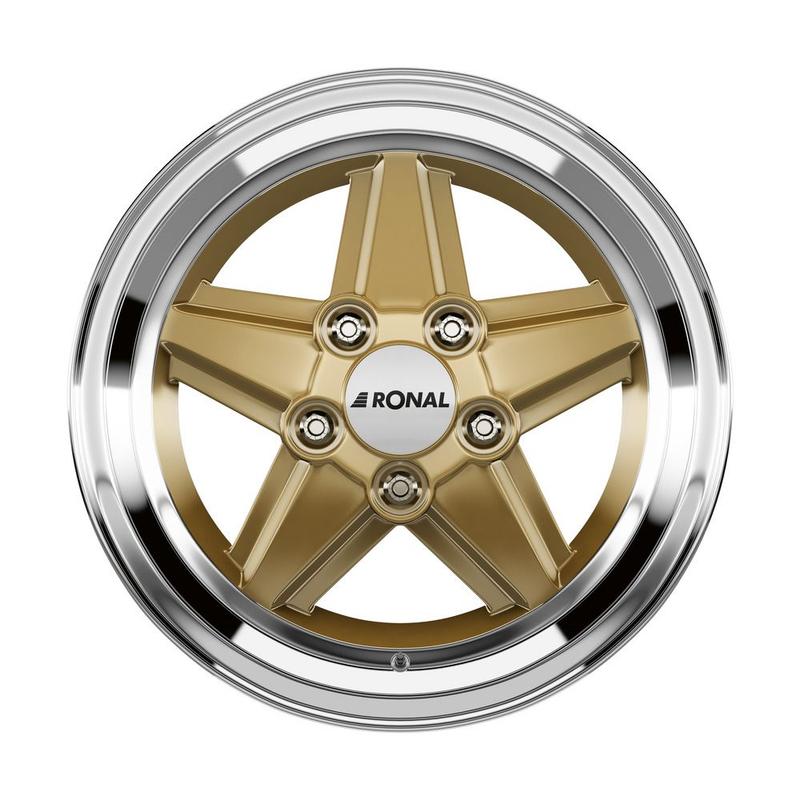 RONAL RONAL R9 racing gold-hornkopiert 7.0Jx15 5x112 ET23