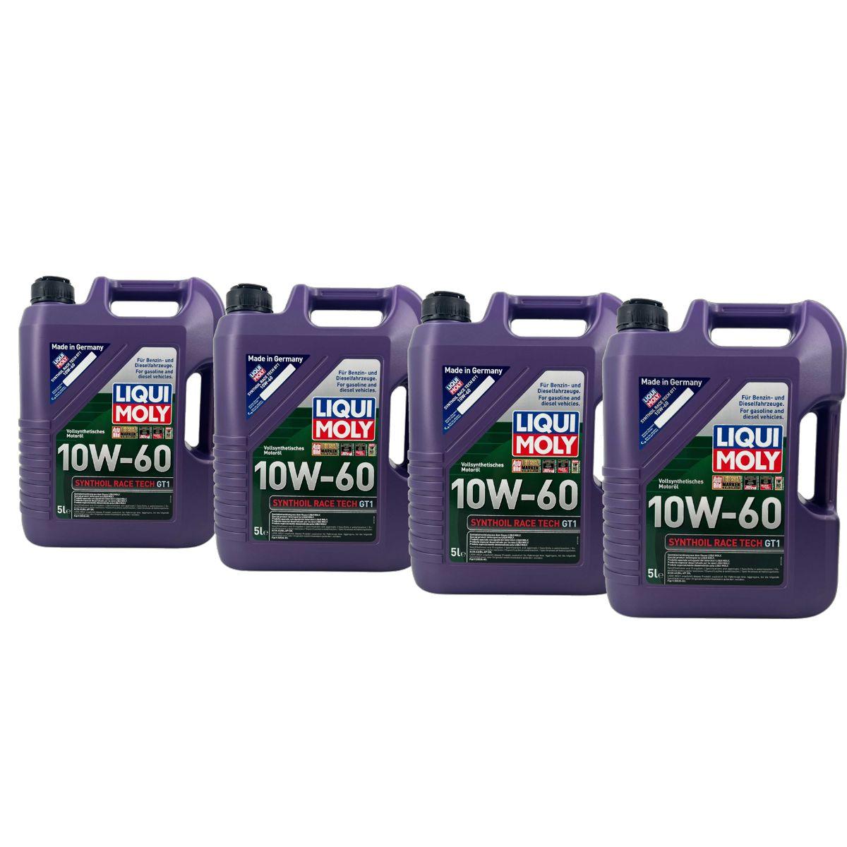 Liqui Moly Synthoil Race Tech GT1 10W-60 4x5 Liter