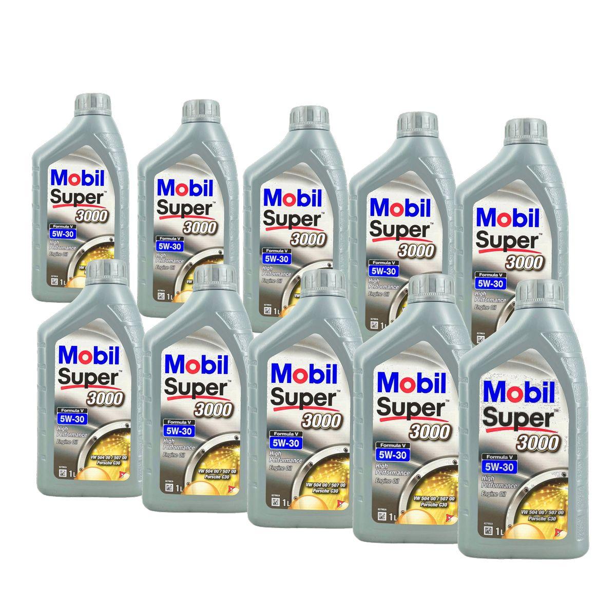 Mobil Super 3000 Formula V 5W-30 10x1 Liter