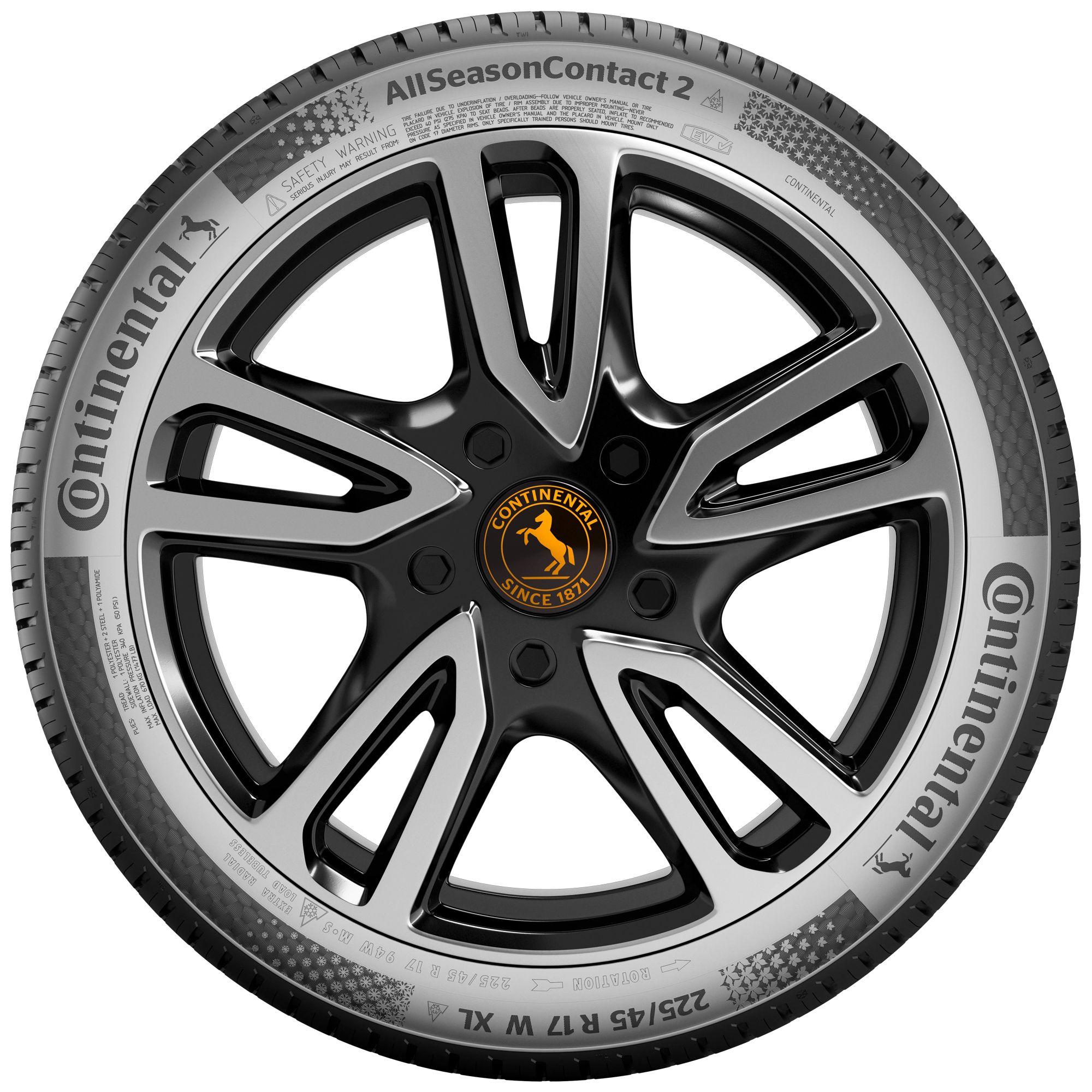 CONTINENTAL ALLSEASONCONTACT 2 (EVc) 195/65R15 95V (EVc) XL BSW