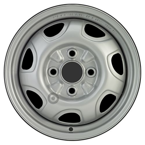 ALCAR 4030 schwarz/silber 5.00Bx13 4x100 ET46