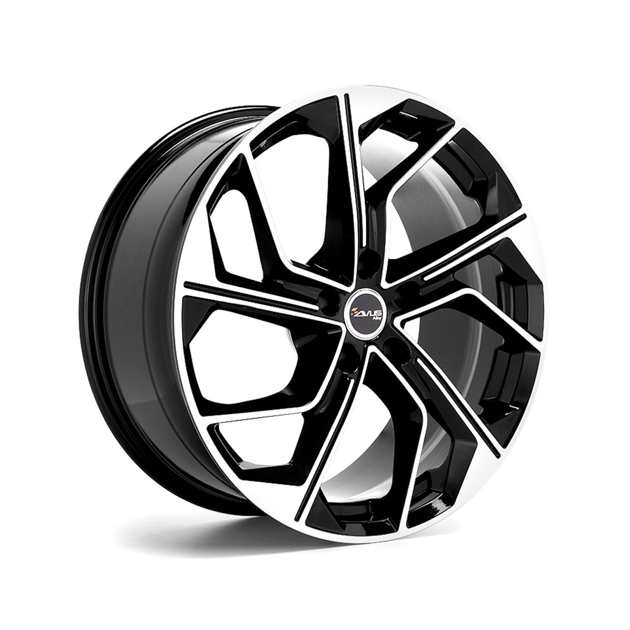 AVUS RACING AC-522 black polished 8.0Jx18 5x112 ET35