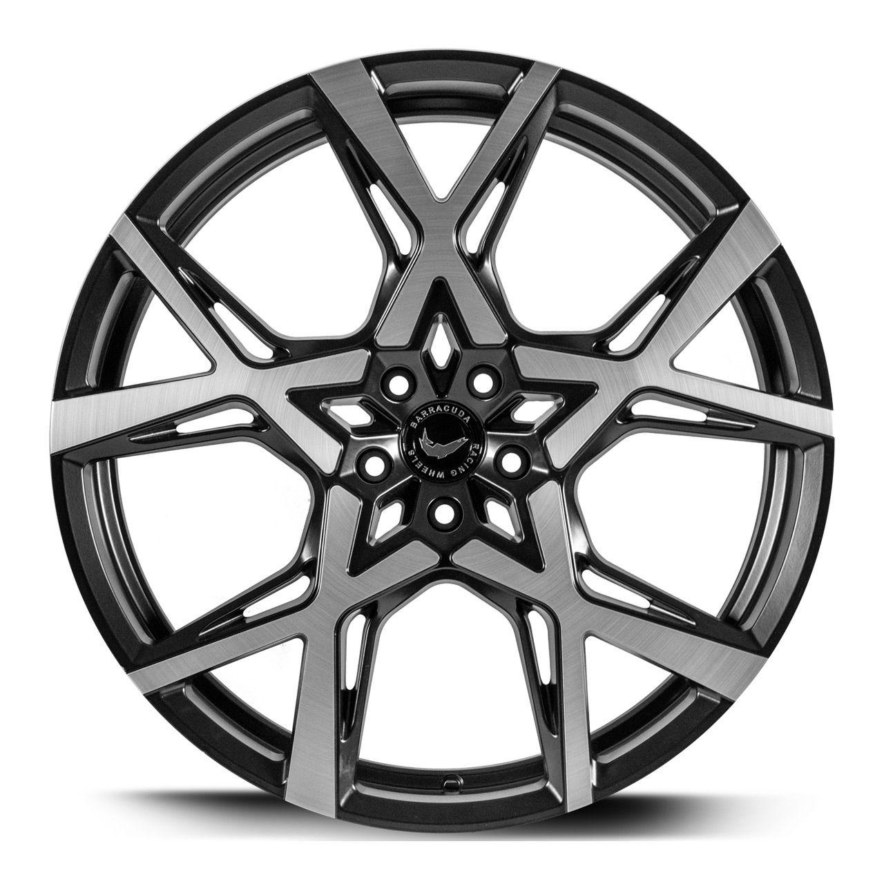 BARRACUDA PROJECT X Black brushed Surface 10.0Jx22 5x112 ET30