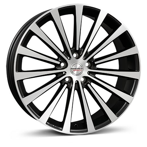 BORBET DESIGN BLX schwarz poliert matt 8.5Jx19 5x112 ET45
