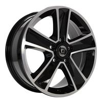 DIEWE MAMMUT 5 Nero machined 7.0Jx17 5x108 ET42