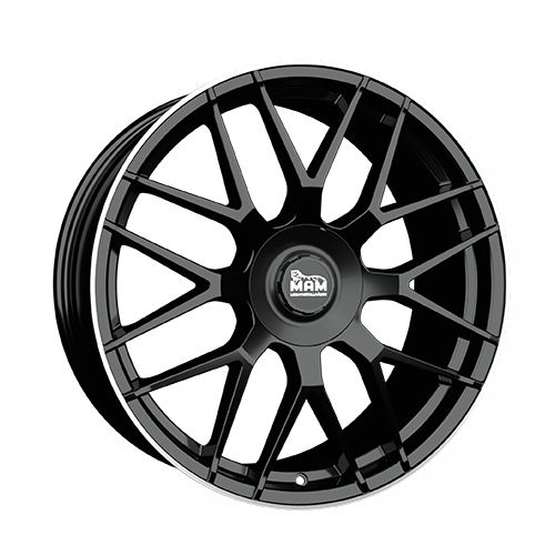 MAM WHEELS MAM GT1 black lip polish 8.5Jx19 5x100 ET45