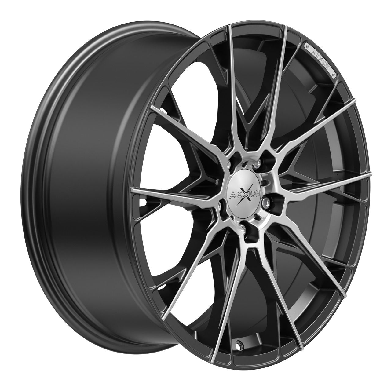 AXXION AXXION X1 dark gunmetal matt polished 8.5Jx19 5x112 ET35