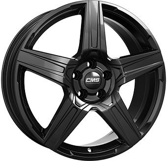 CMS C34-CBG ECE complete black gloss 7.5Jx18 5x112 ET48