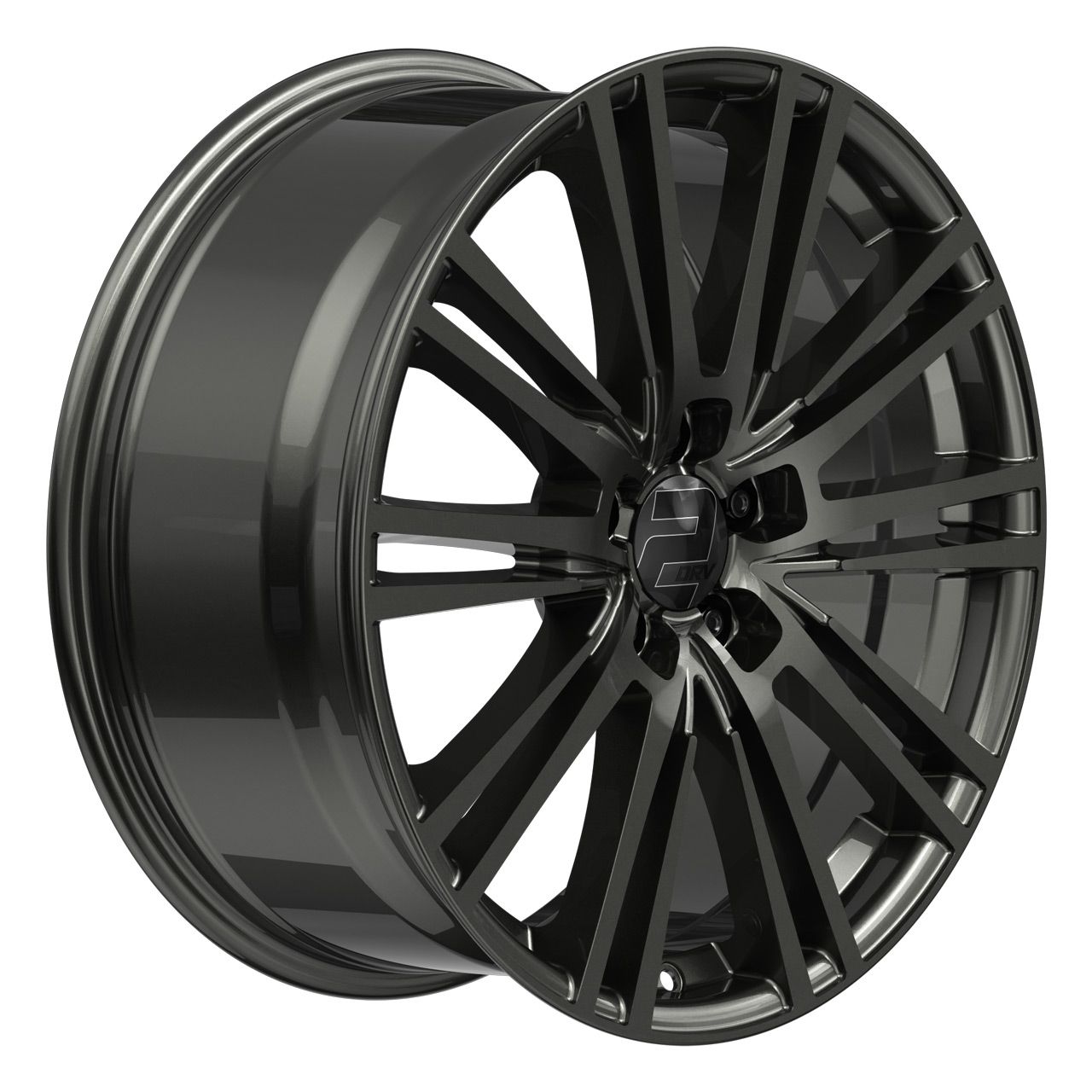 WHEELWORLD-2DRV WH18 dark gunmetal full painted 8.0Jx18 5x112 ET45