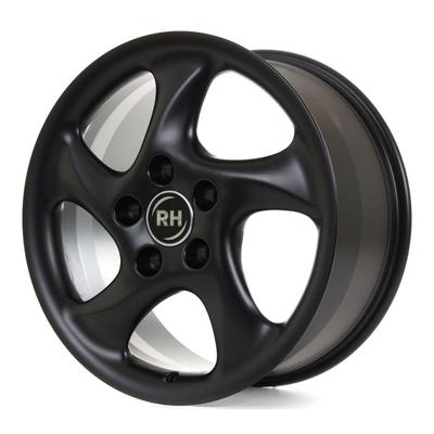 RH AH TURBO racingschwarz lackiert 8.5Jx18 5x130 ET46