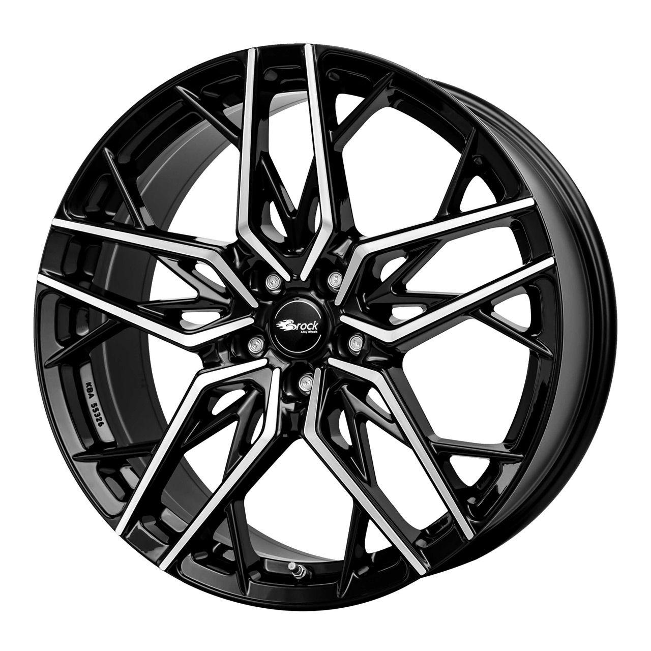 BROCK B44 schwarz glanz voll-poliert (sgvp) 8.5Jx20 5x112 ET25